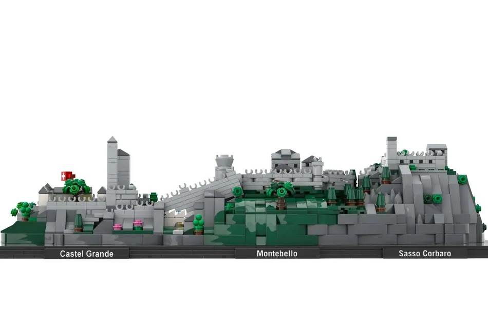 LEGO Ideas The Fortress of Bellinzona 2