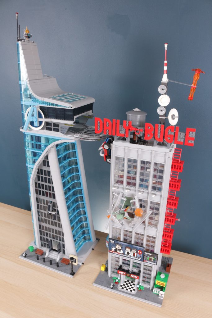 LEGO Marvel 76269 Avengers Tower review andn 76178 Daily Bugle comparison 105 683x1024