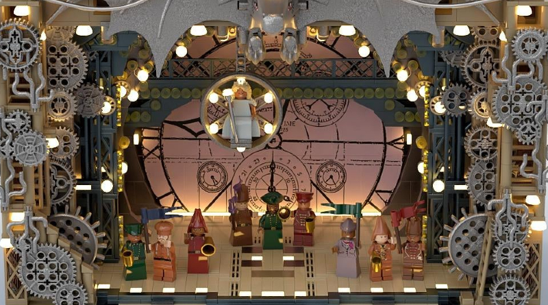 Relive the joy of a West End theatre in this 'Wicked' musical LEGO build