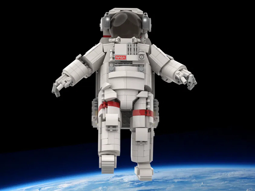 LEGO Astronaut Front