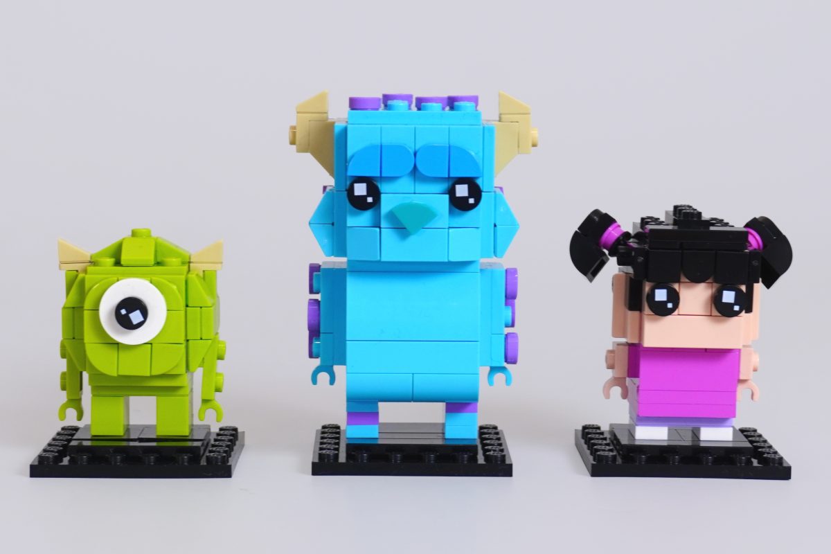 LEGO BrickHeadz 40861 Sully Mike and Boo Figures review 01 1200x800