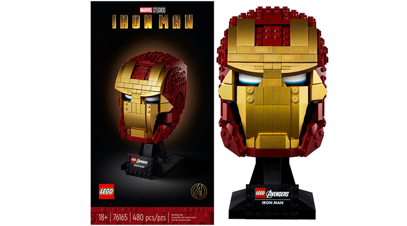 LEGO Marvel Avengers 76165 Iron Man Helmet revealed