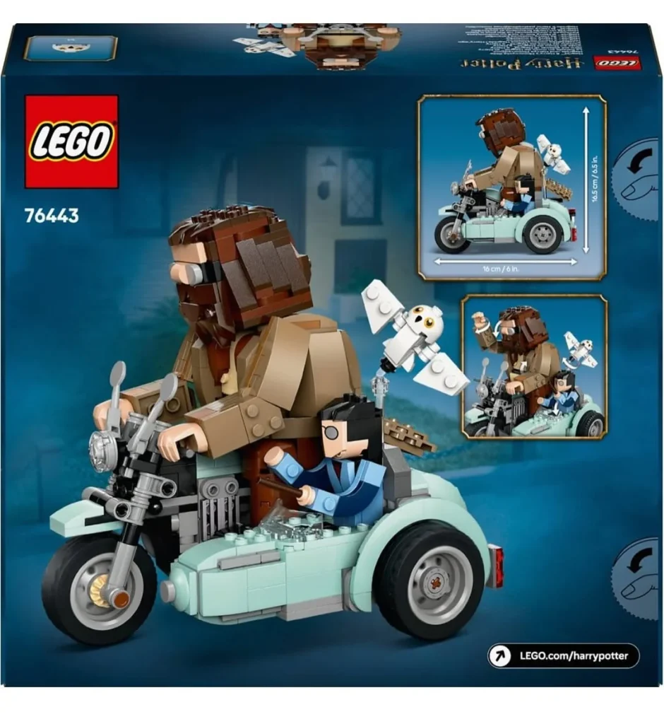 LEGO Harry Potter 76443 Hagrid Harrys Motorcycle Ride 2 940x1024