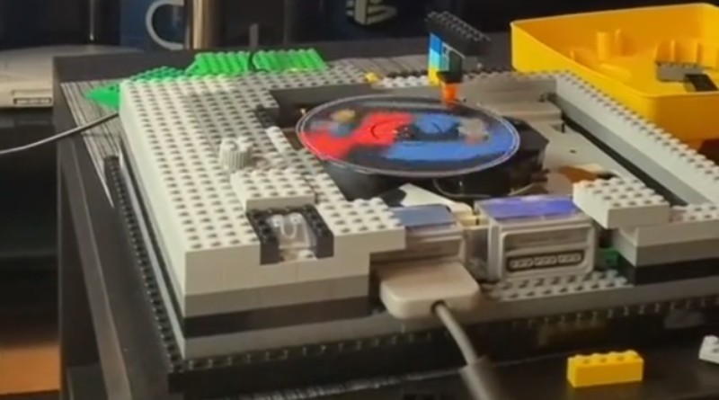 This working LEGO PlayStation takes brick-based gaming to the next level