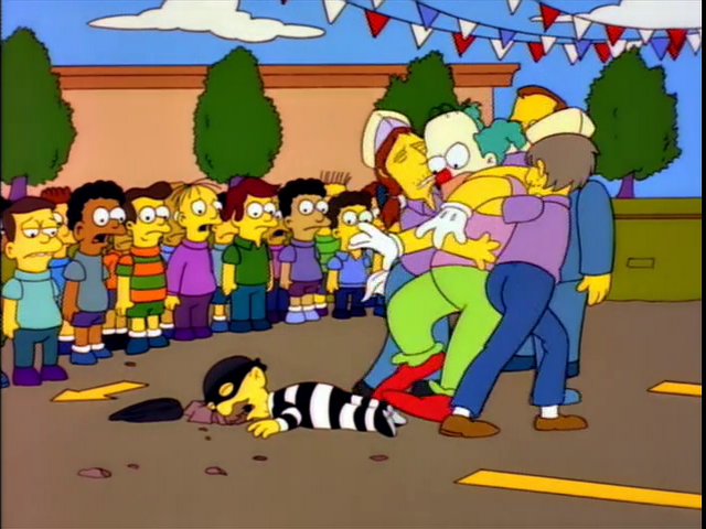 Simpsons Krusty Burglar