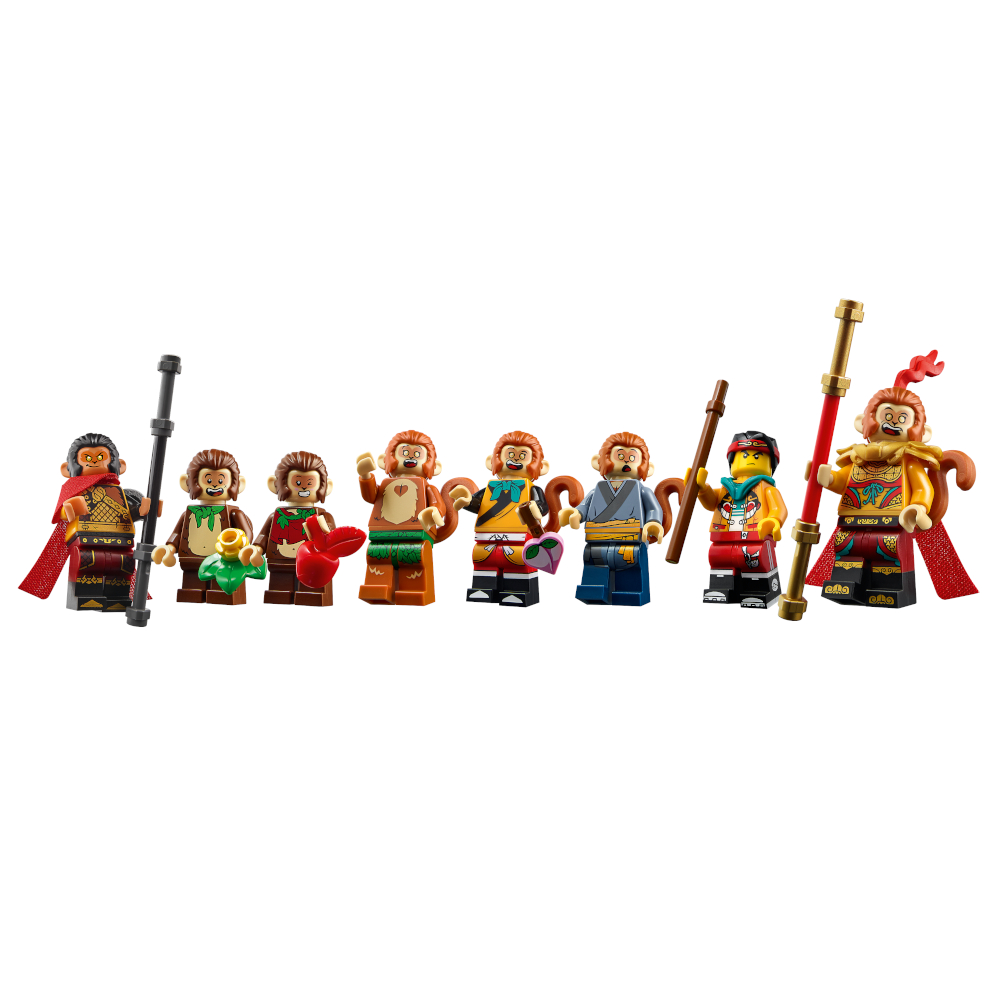 80024 Monkie Kid minifigures