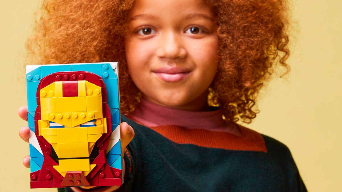 LEGO Marvel Iron Man Brick Sketch now available based on MCU movie