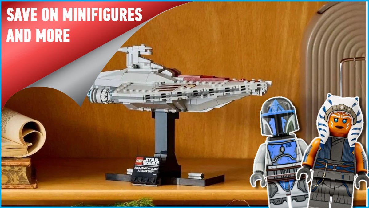 Save on LEGO Star Wars minifigures in fresh May the 4th sale