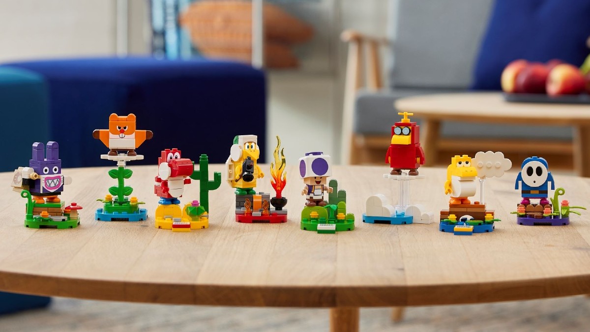 New LEGO Super Mario Character Packs impossible to identify