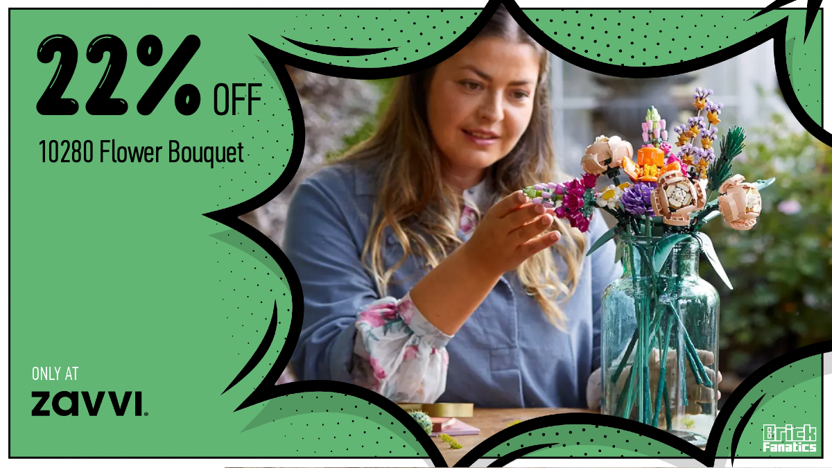 Bloomin' good LEGO deal at Zavvi with 22% off 10280 Flower Bouquet